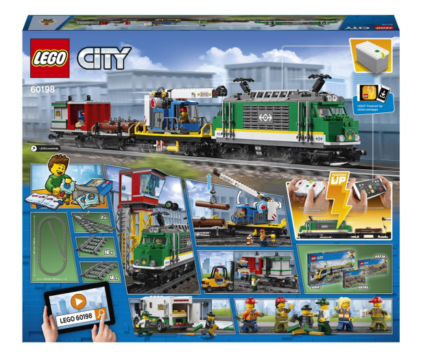 LEGO City 60198 Pociąg towarowy - 436998 - zdjęcie 8